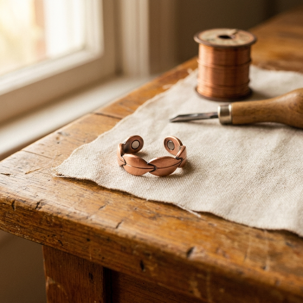 Luma & Reed Copper Ring “Connection”