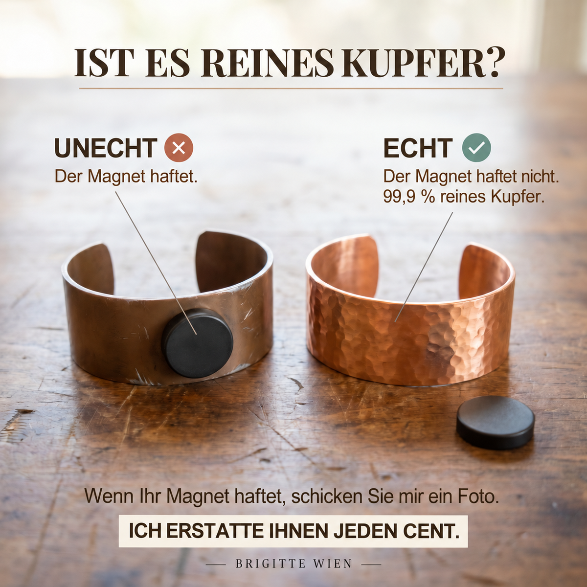 Luma & Reed Copper Ring “Silt”