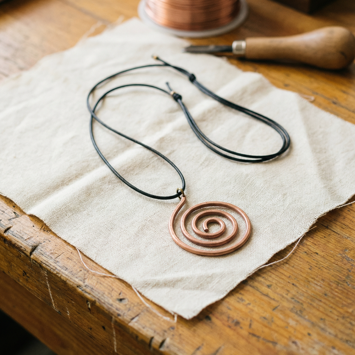 Luma & Reed Copper Necklace “Plateau”