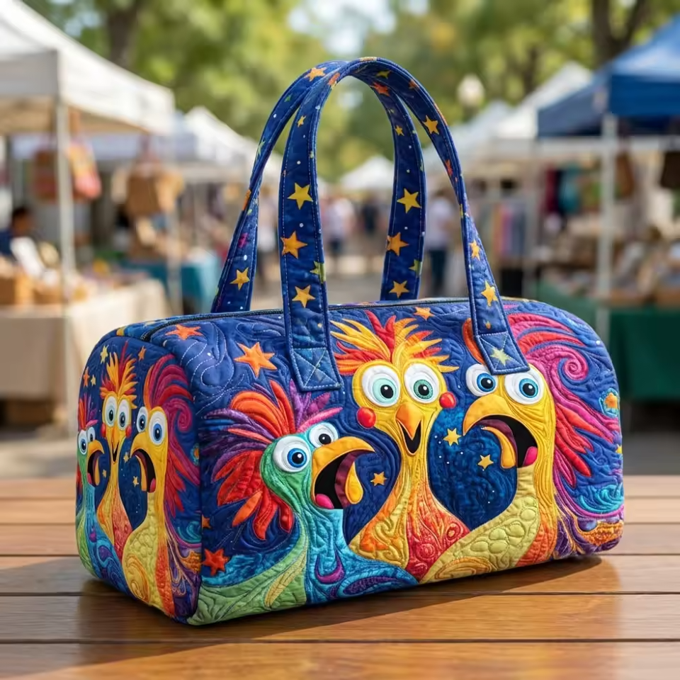 Soft Handmade Travel Bag