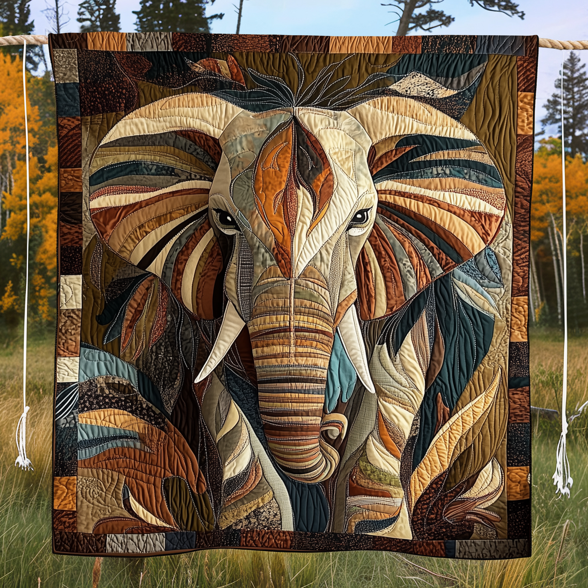 Quilted Blanket – Midnight Wanderer