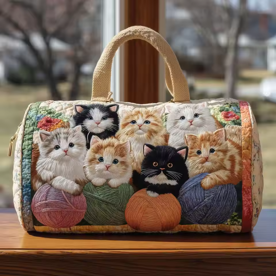 Soft Handmade Travel Bag