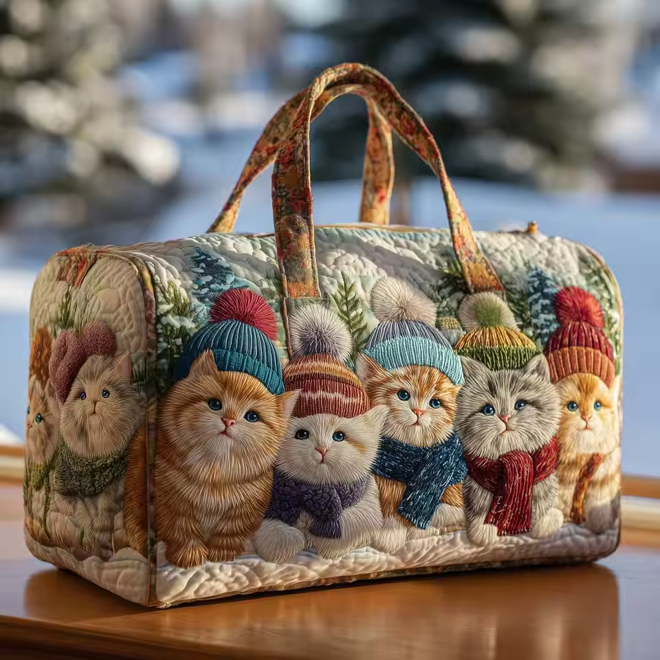 Soft Handmade Travel Bag