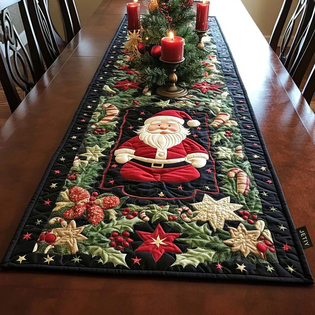 Padded Table Runner - Arctic Glow