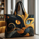 Mystical Cats Handmade Tote Bag