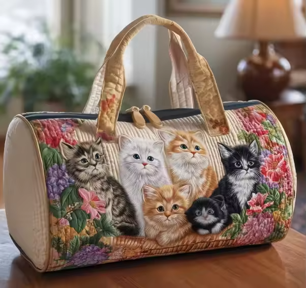 Soft Handmade Travel Bag