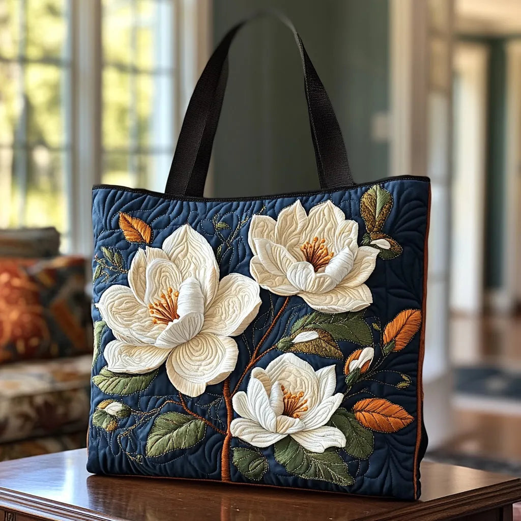 Padded Magnolia Handbag
