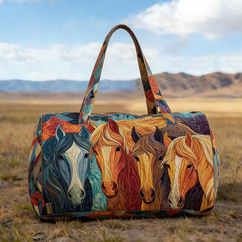 Soft Handmade Travel Bag