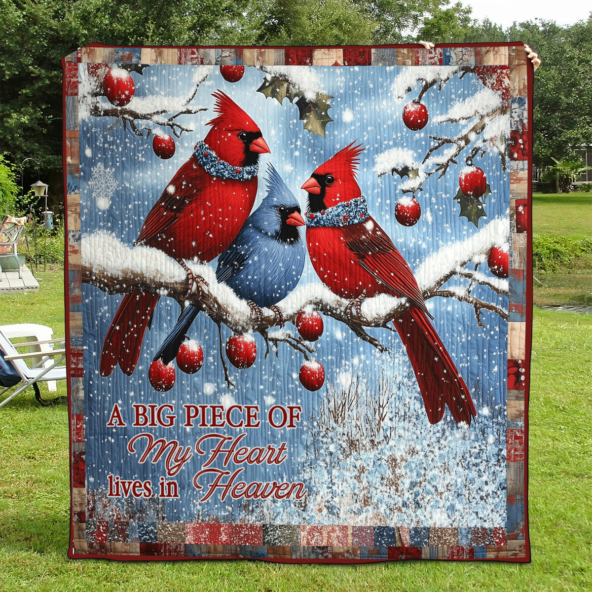 Art Wall Hanging – A Big Piece of My Heart Lives in Paradise