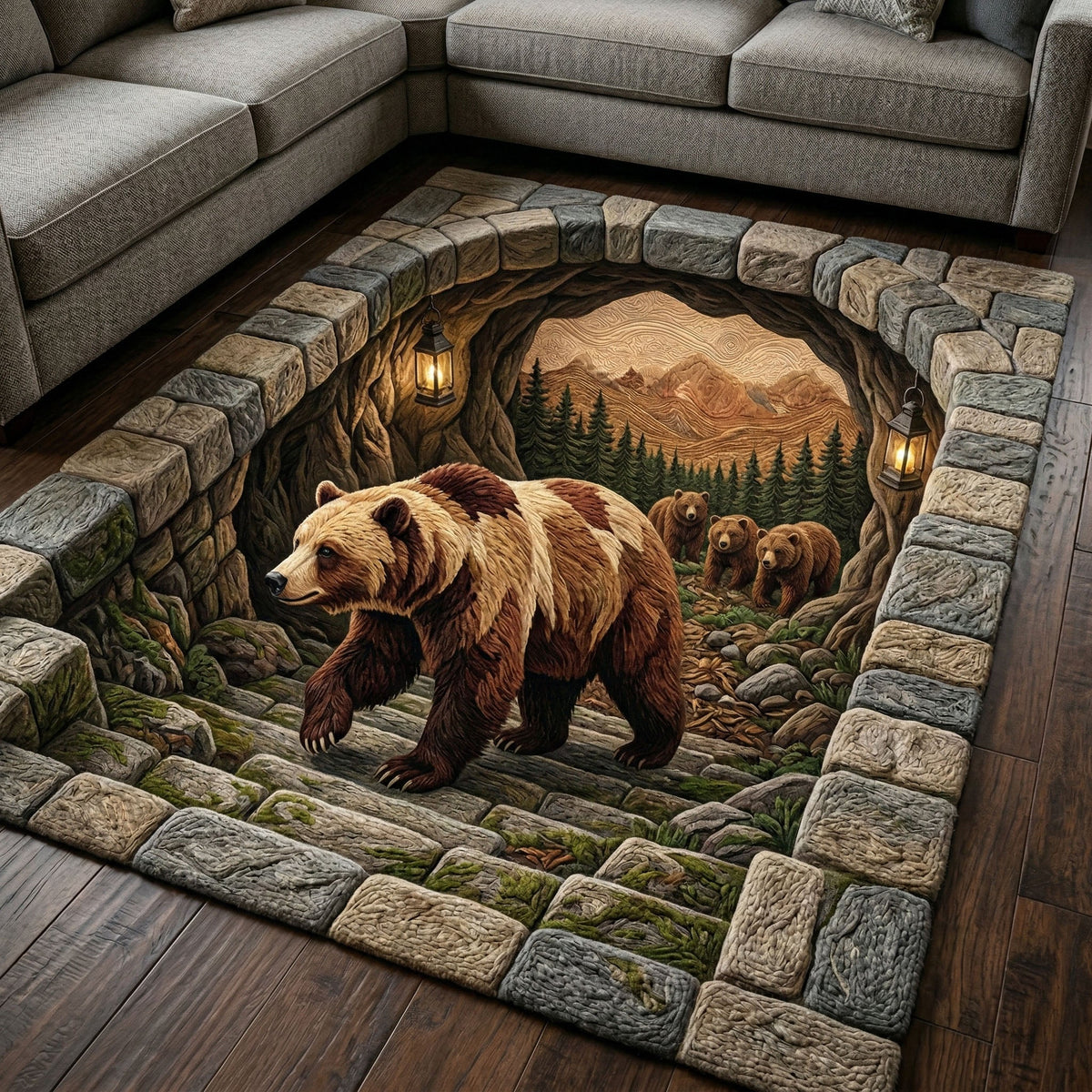 Rug – Alpine Bear