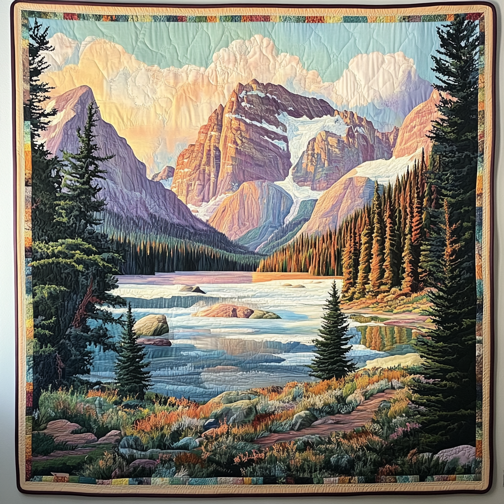 Art Wall Hanging of the Alps Nature