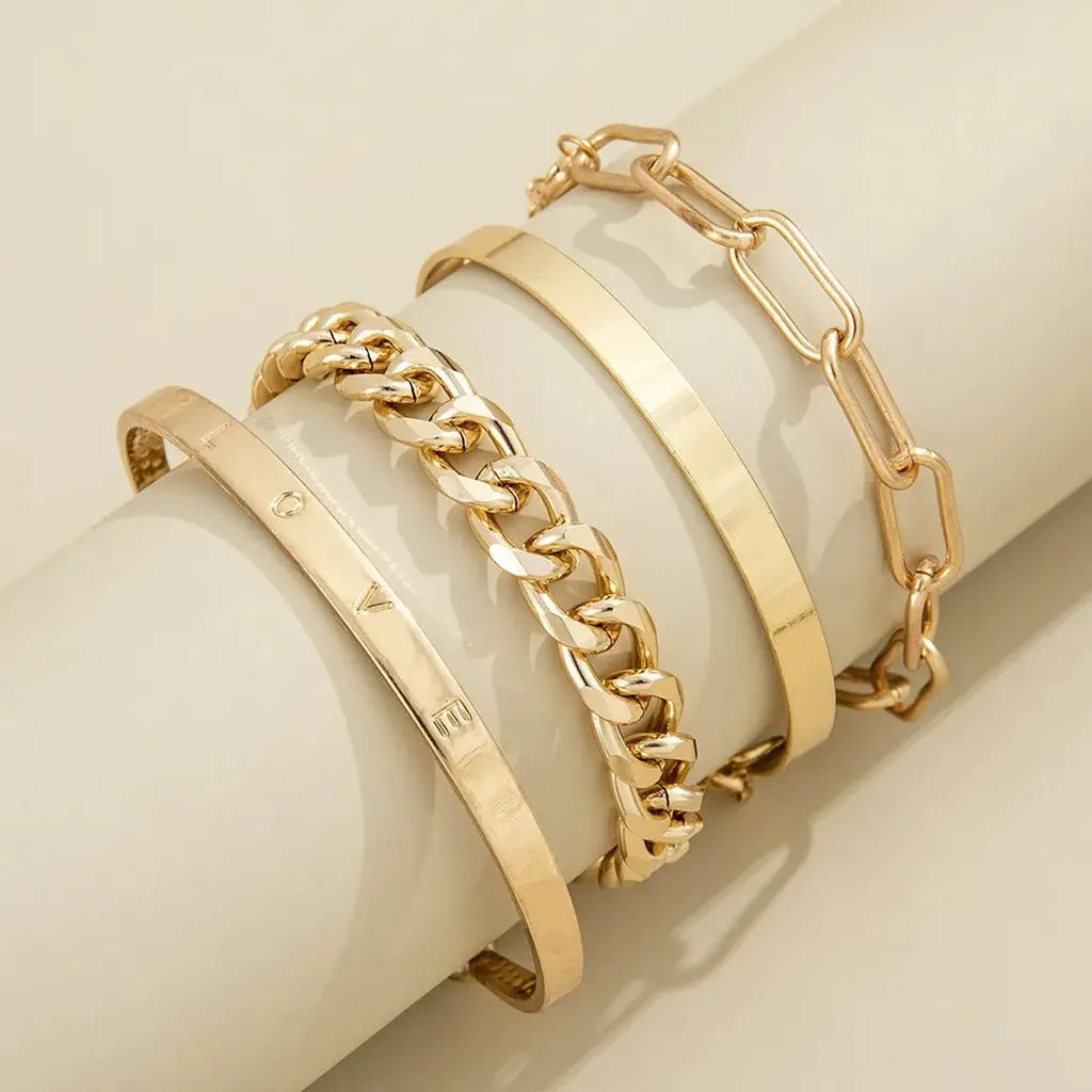 Bracelet Set “Gold Harmony”