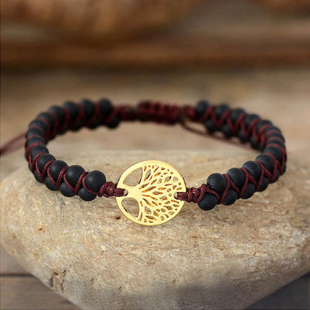 Tree of Life Bracelet with Jasper