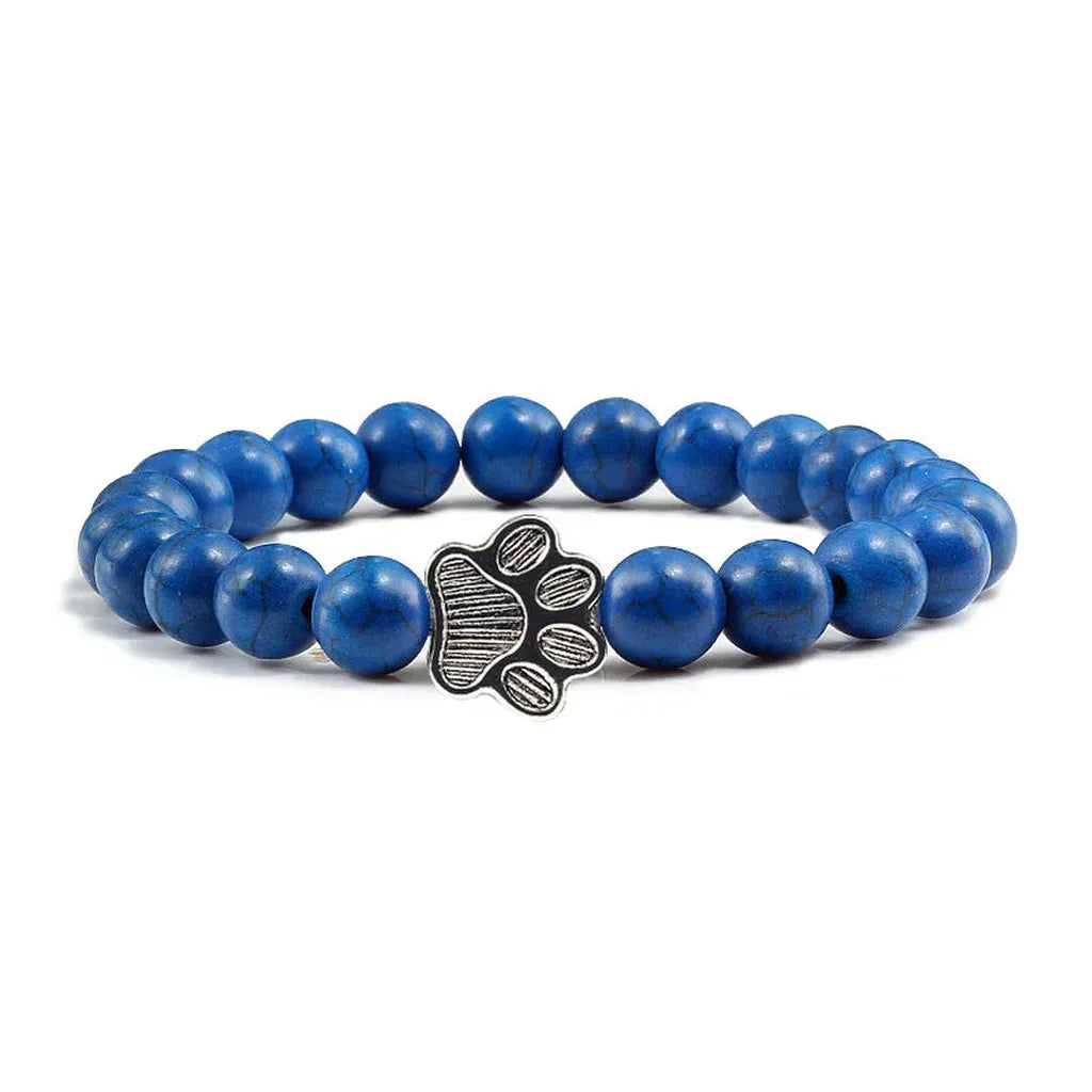 Bracelet with Paw Beads