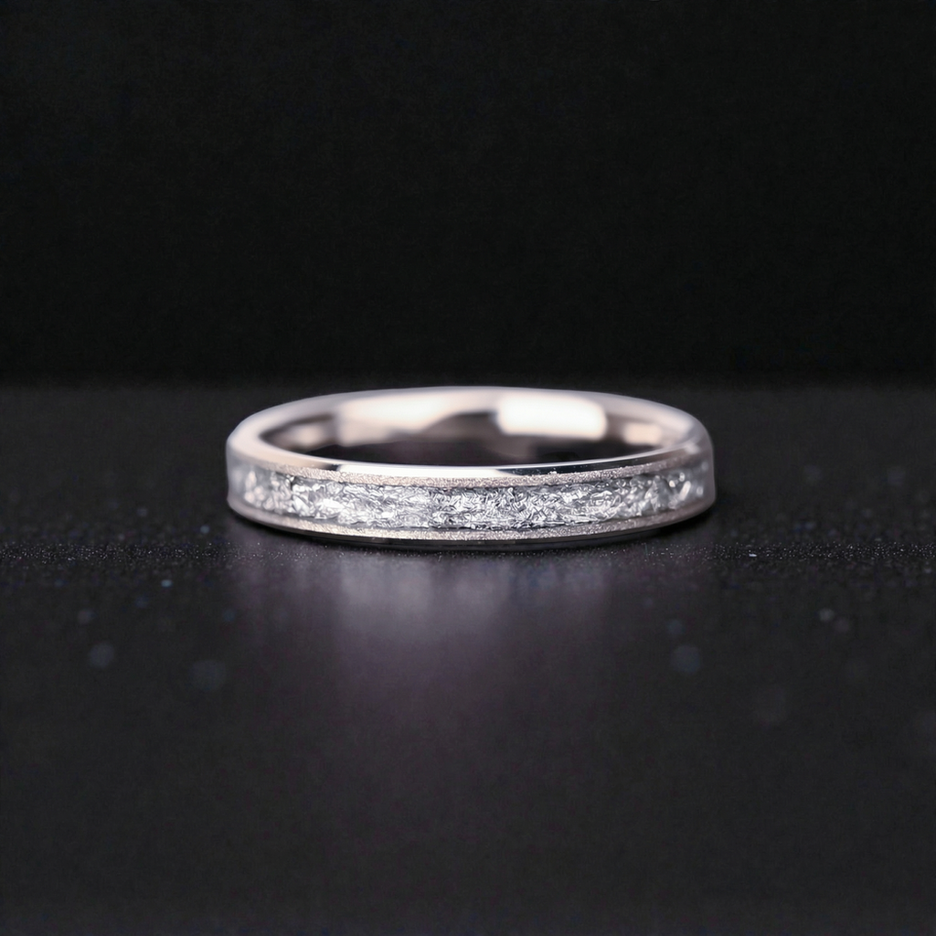 Aureum Silver – Tungsten Carbide Ring