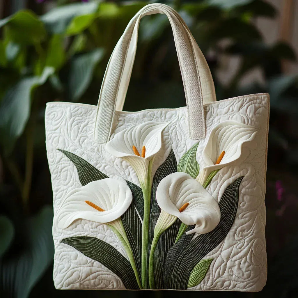 Padded Seashell Bag Handmade White