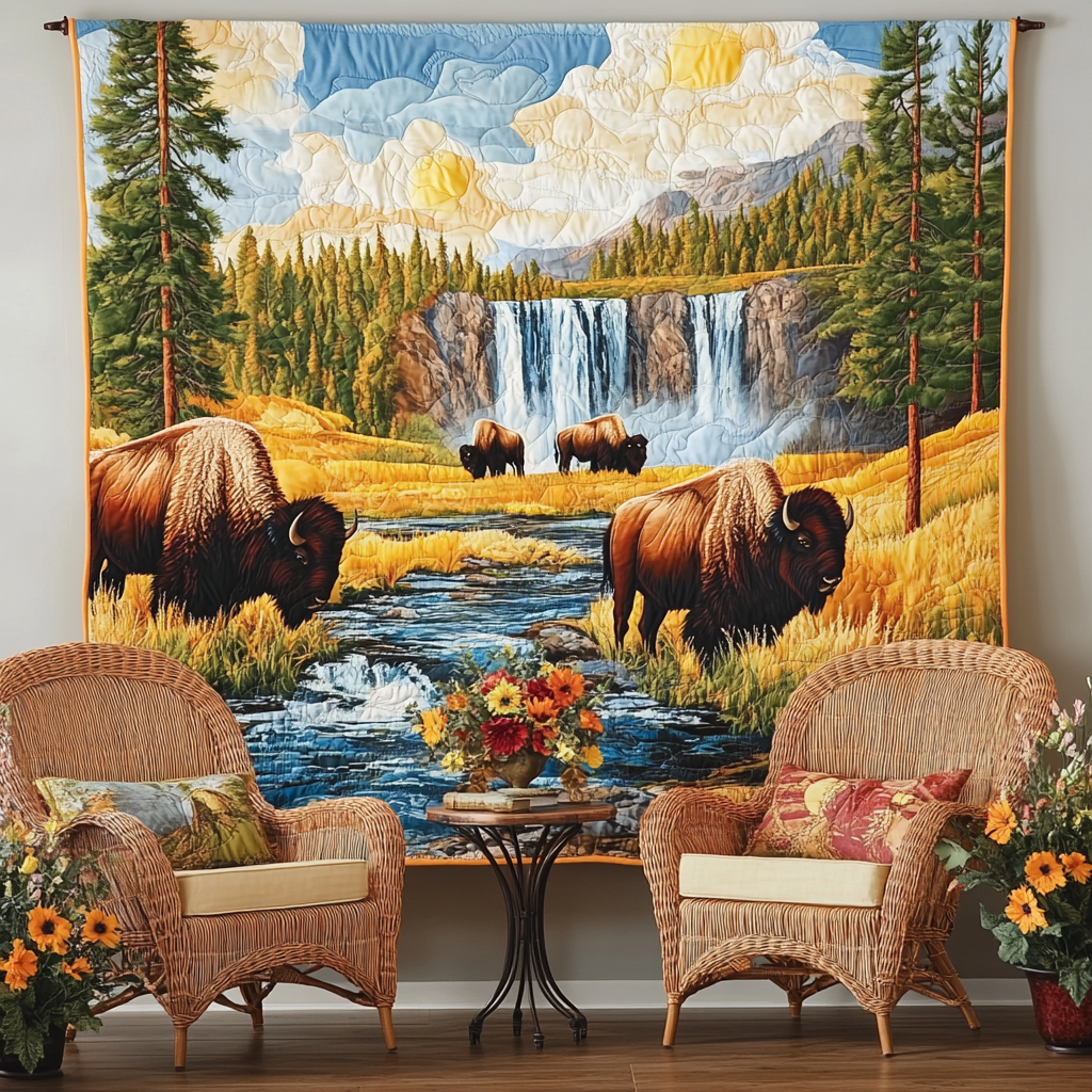 Art Wall Hanging – Bison