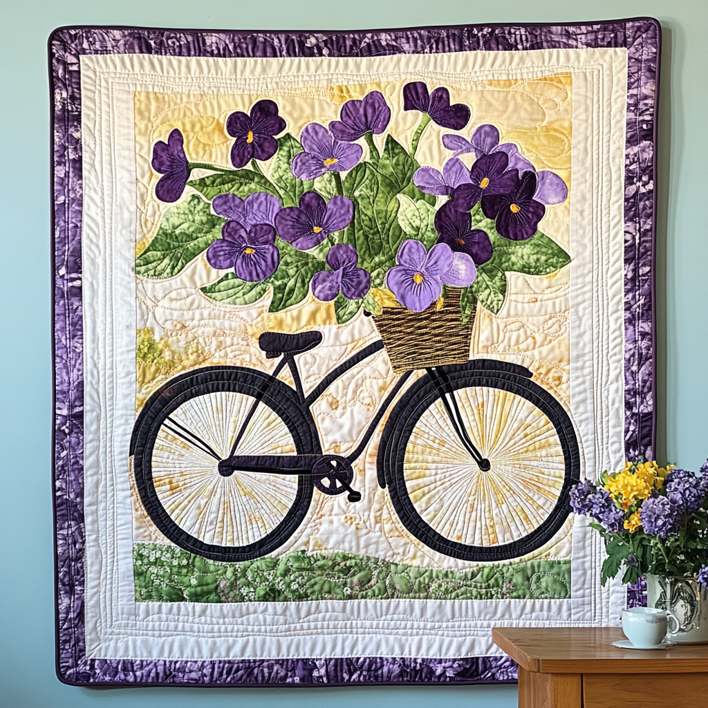 Art Wall Hanging – Blooming Ride