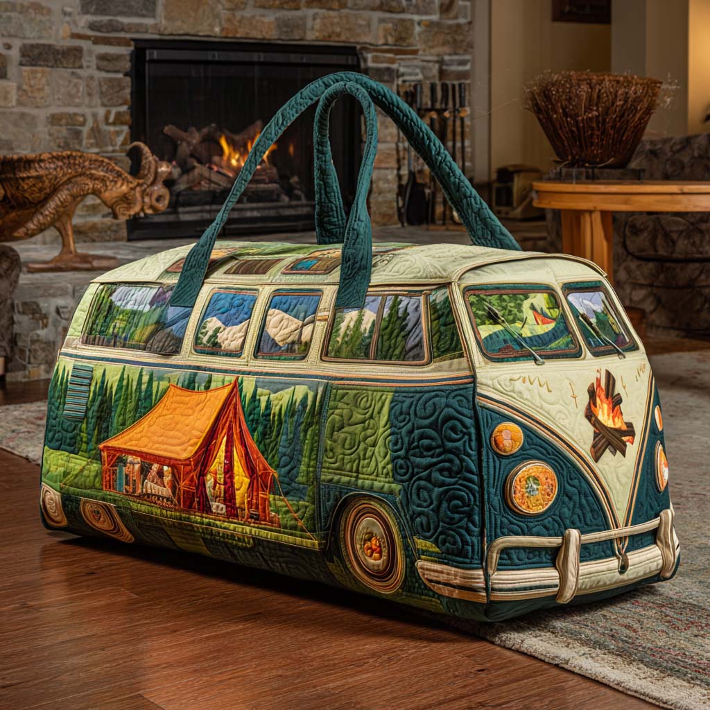 Quilted Travel Bag – Camper Van