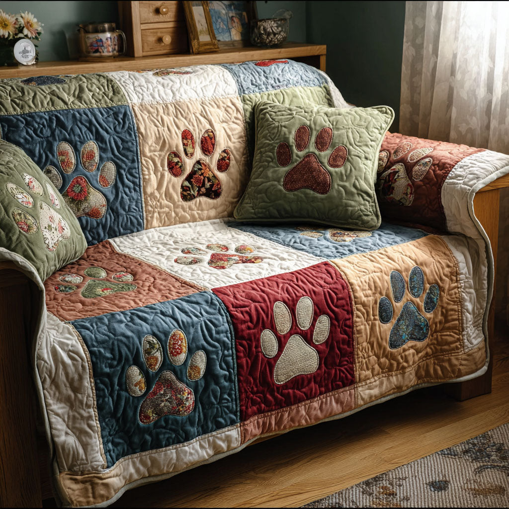 Quilted Sofa Cover – Classic Quilted Sofa Cover