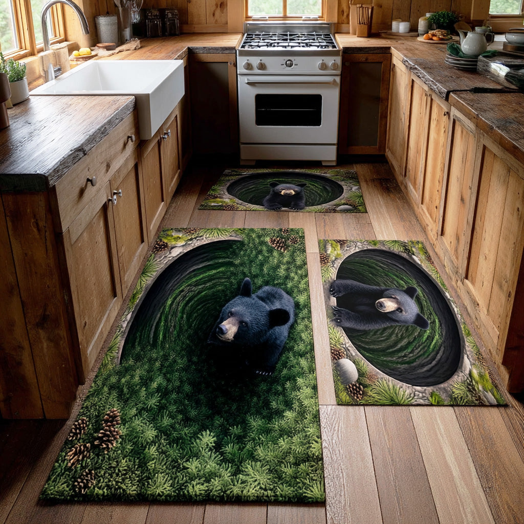 Non-Slip Kitchen Rug – Kitchen Mat Forest Power