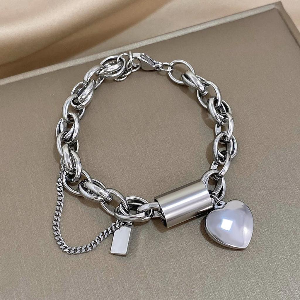Wide Gold Bracelet