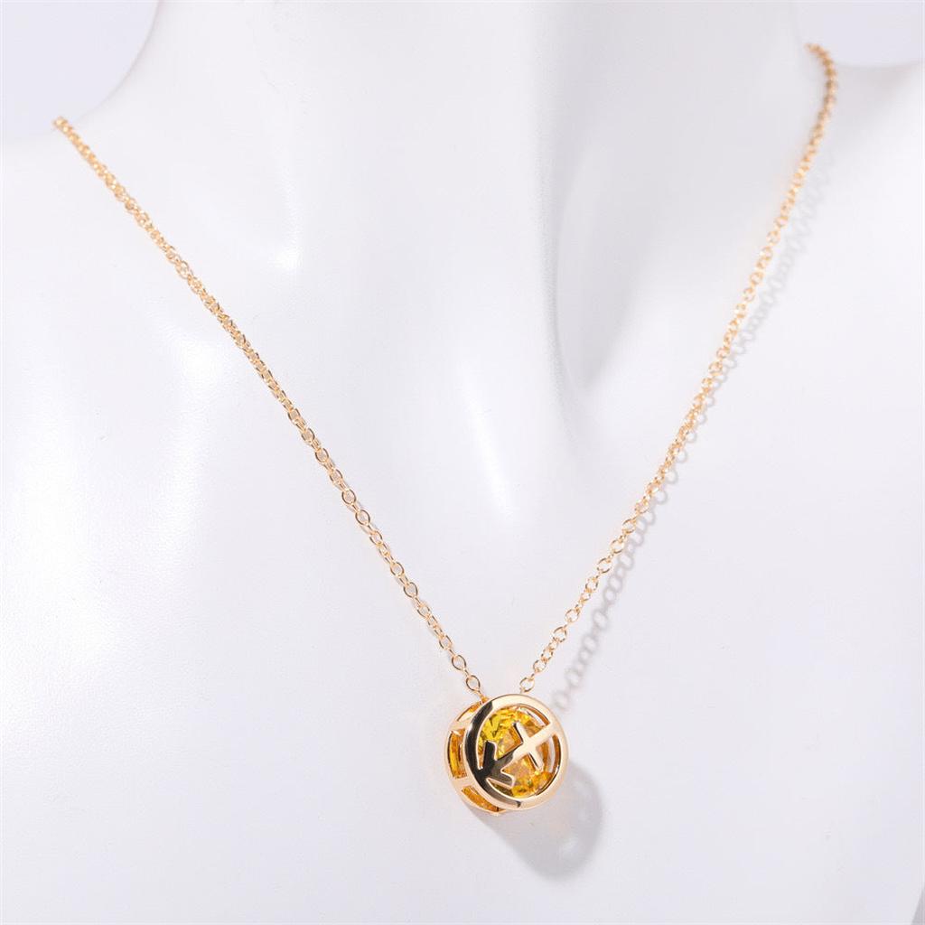 Double-Sided Zodiac Necklace