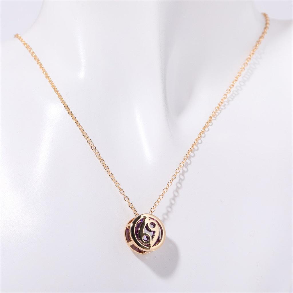 Double-Sided Zodiac Necklace