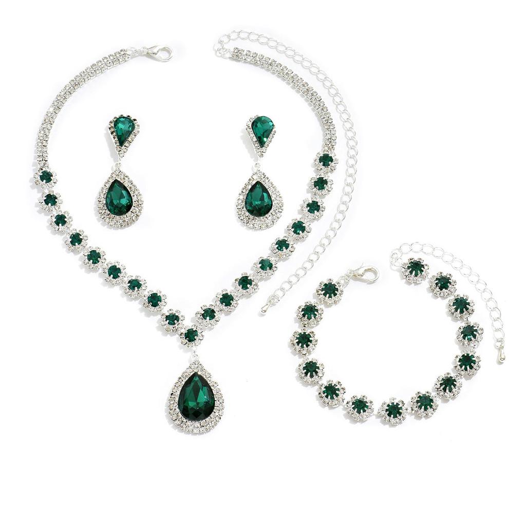 Three-Piece Bridal Jewellery Set