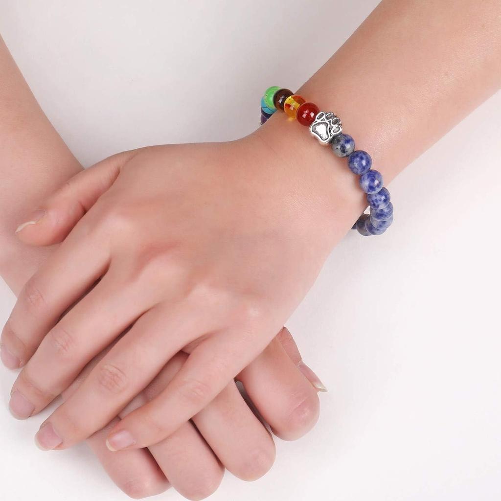 Memorial Bracelet “Heavenly Bridge” with 7 Chakra Pearls
