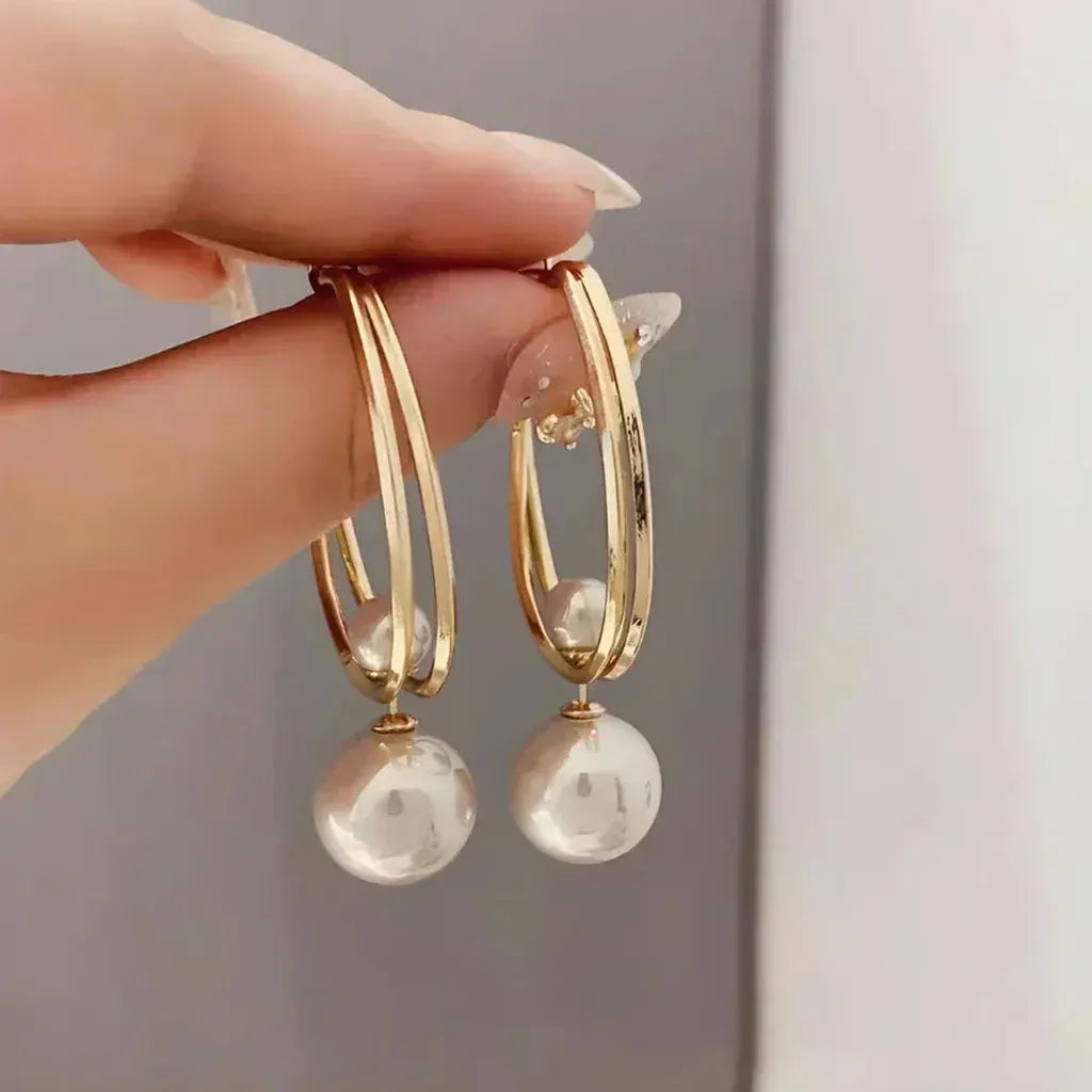 Earrings with Pearls