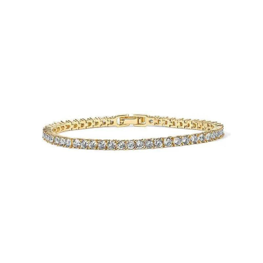 Tennis Bracelet with Crystals