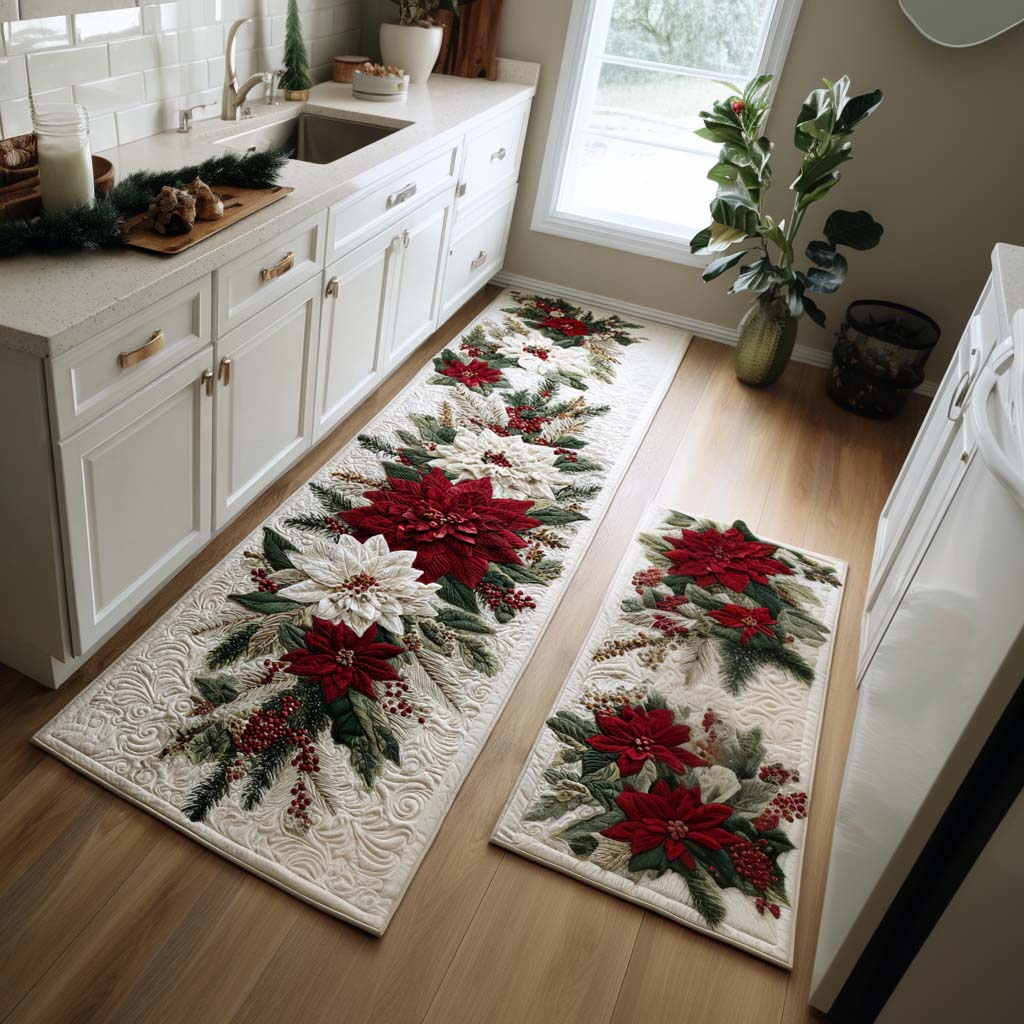 Non-Slip Kitchen Rug – Christmas