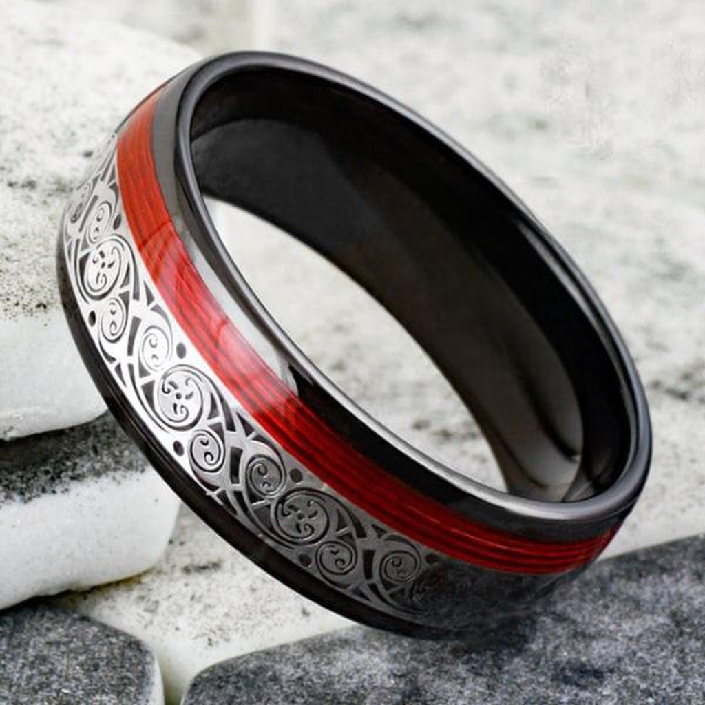 Flame – Tungsten Carbide Ring