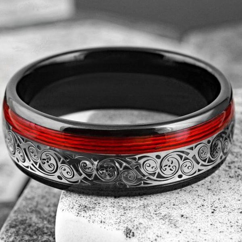 Flame – Tungsten Carbide Ring
