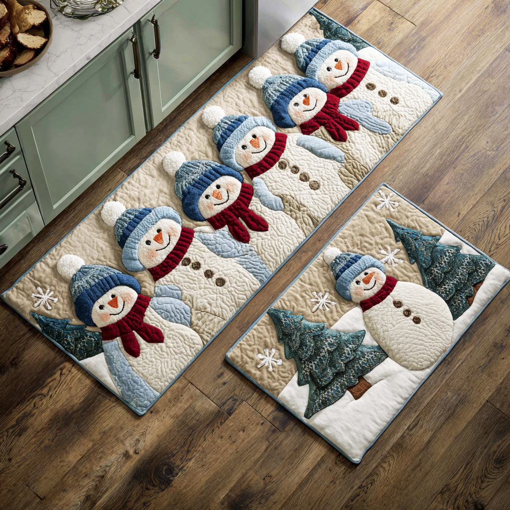 Non-Slip Kitchen Rug – Winter Kitchen Rug Soft Light