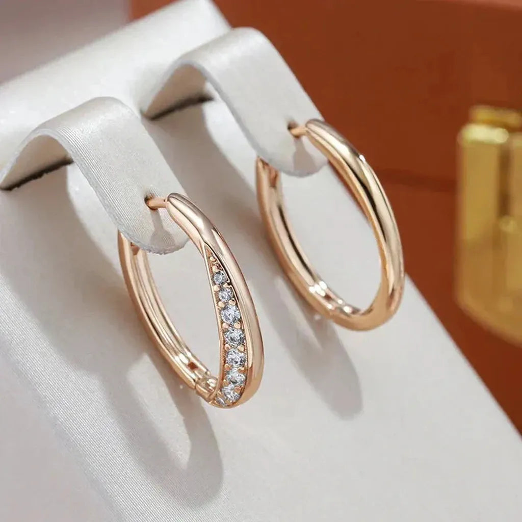Luxurious Gold Earrings