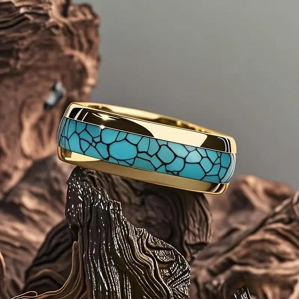 Gold Ring “Tide”