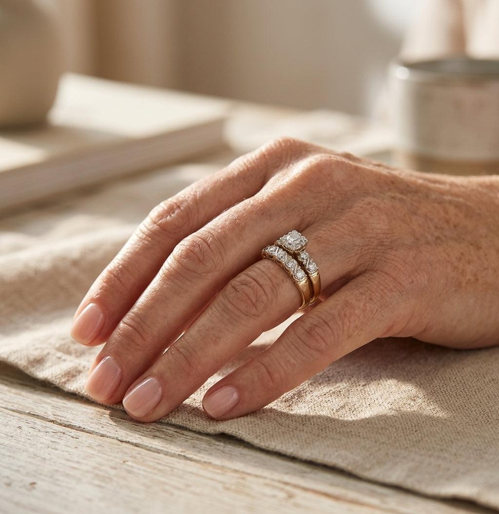 Gold Ring “Timeless Radiance”