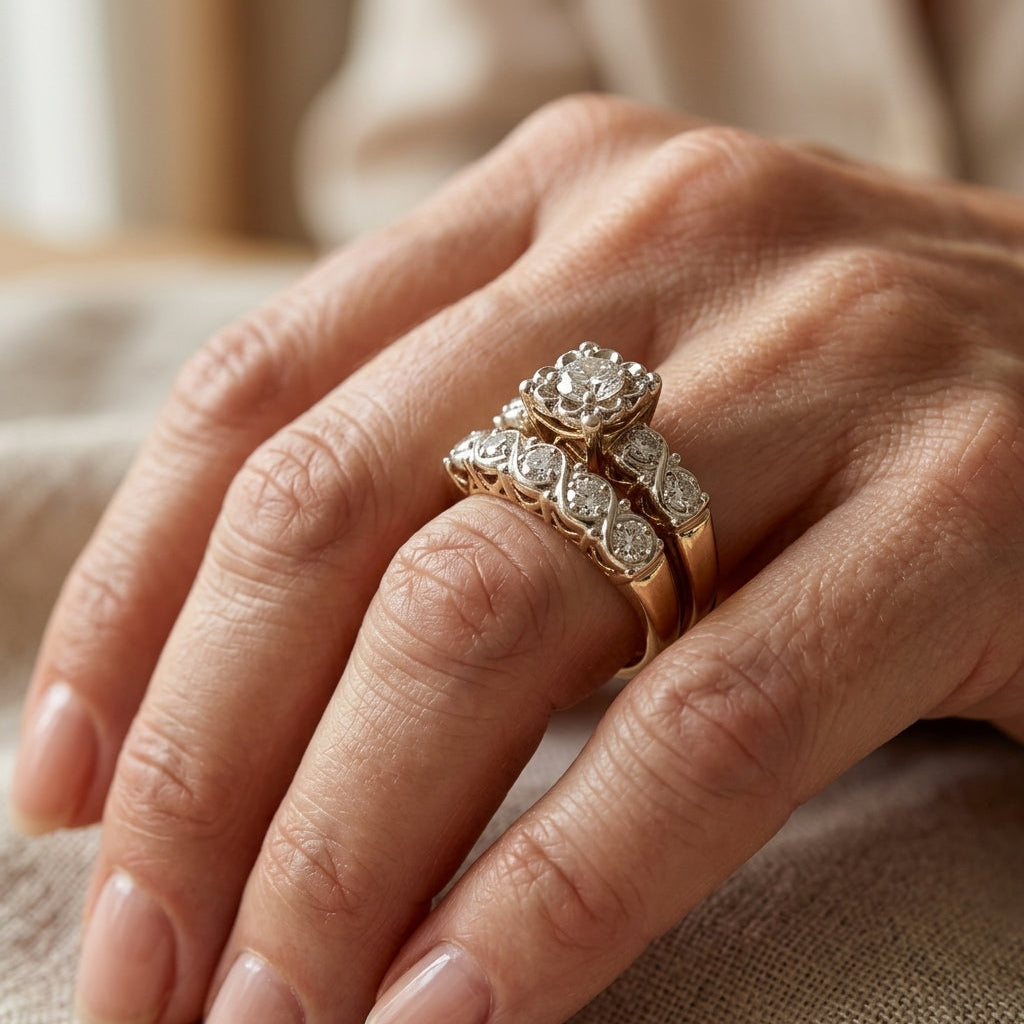 Gold Ring “Timeless Radiance”