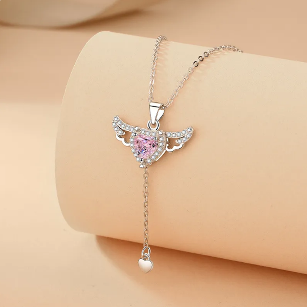 Necklace “Angel Heart Cupid”