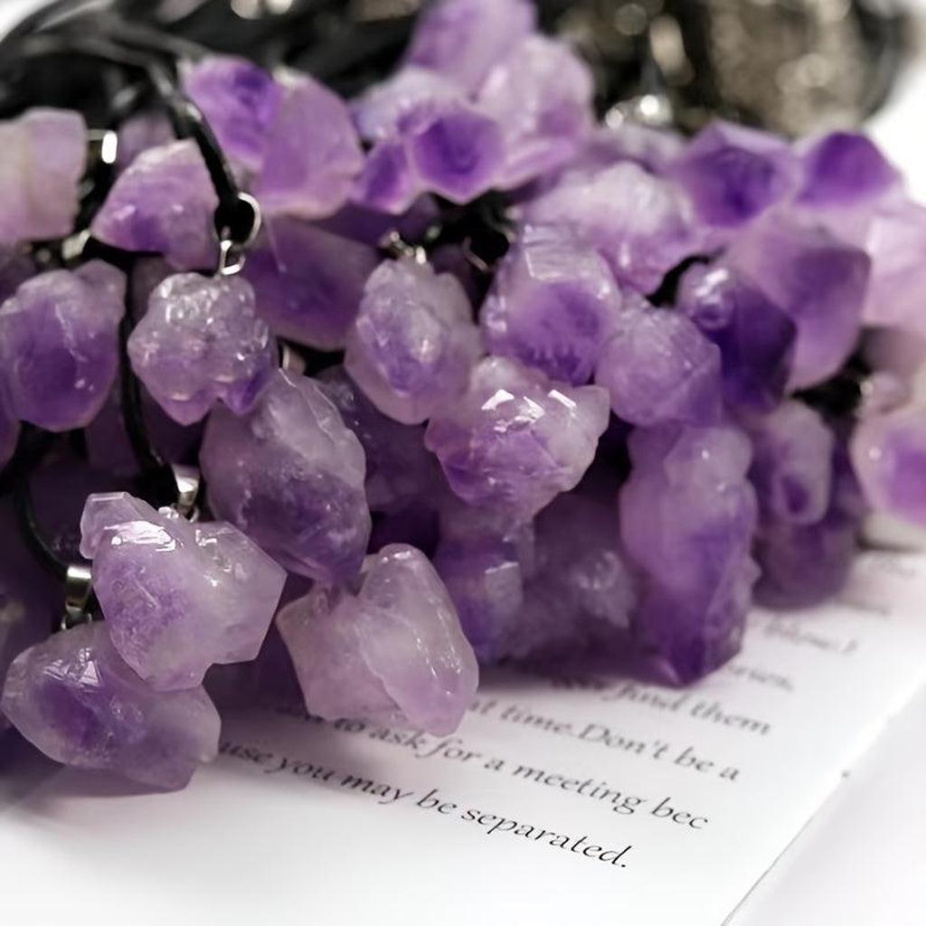 Inés Necklace with Amethyst
