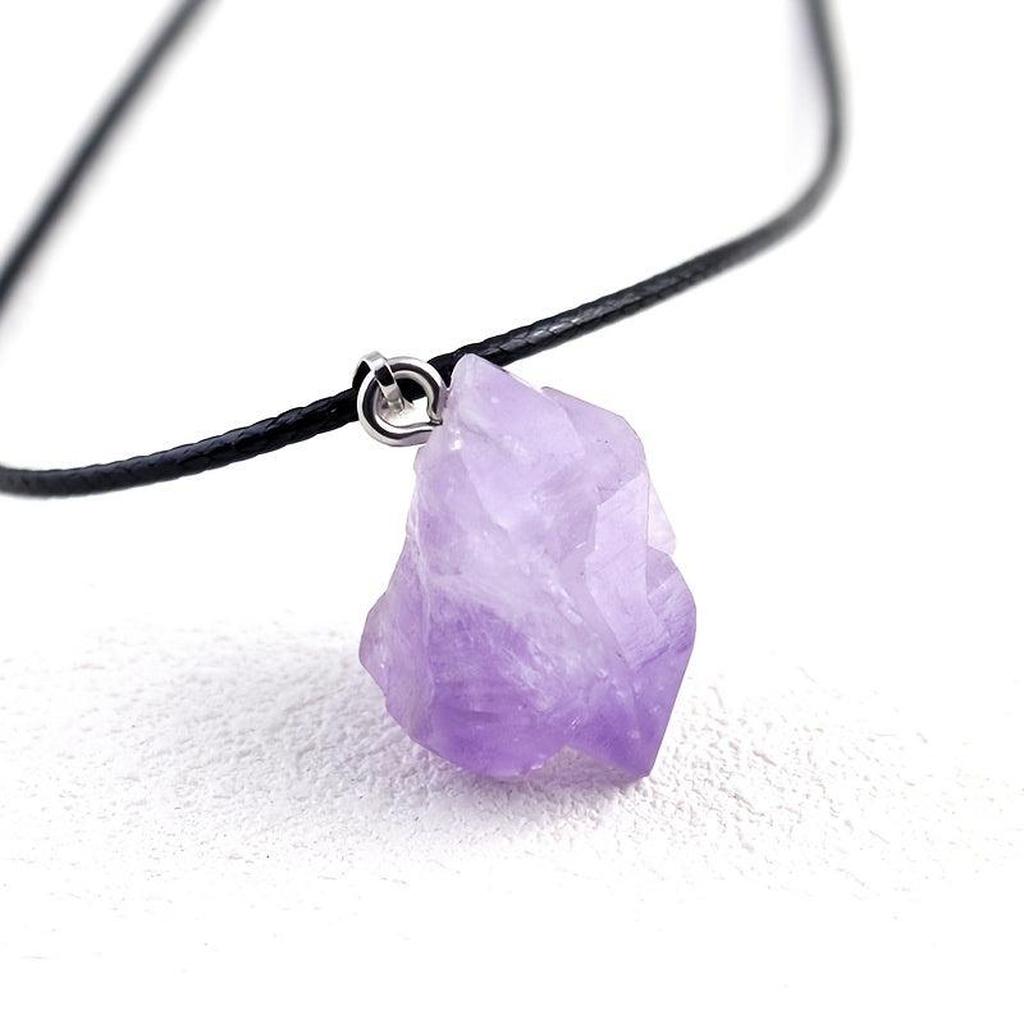 Maria Necklace with Amethyst