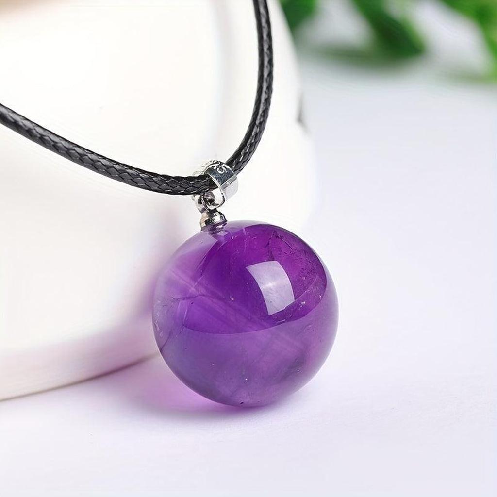 Sophia Necklace with Amethyst