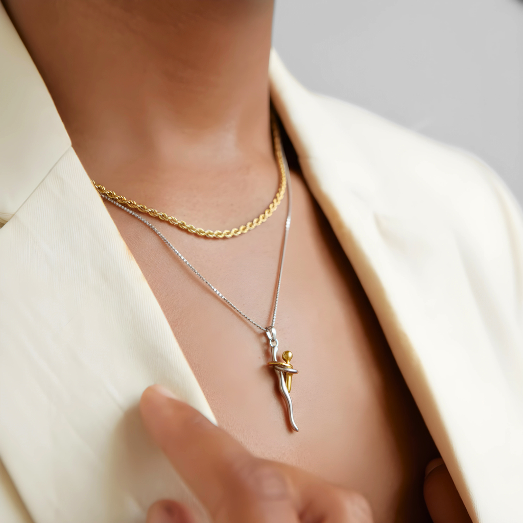 Necklace “Infinite Embrace”