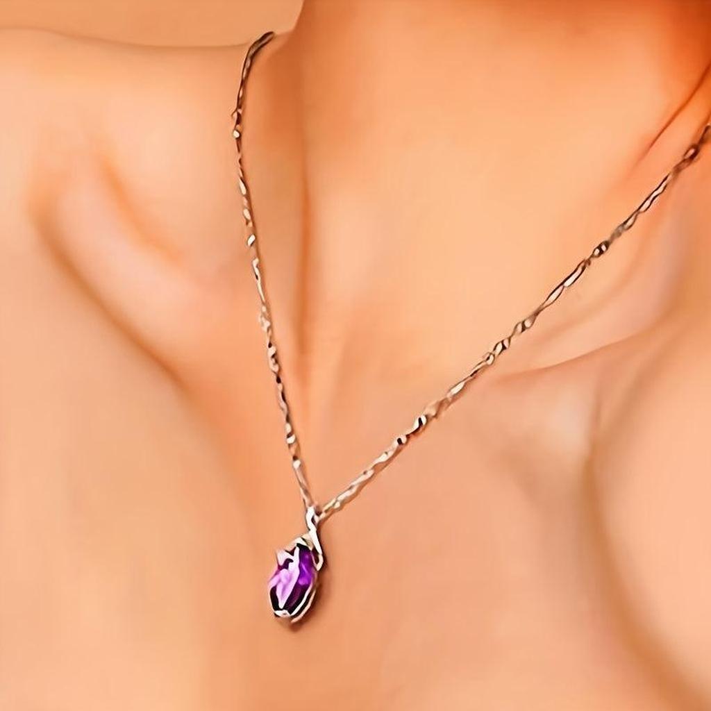 Necklace “Verena” with Amethyst