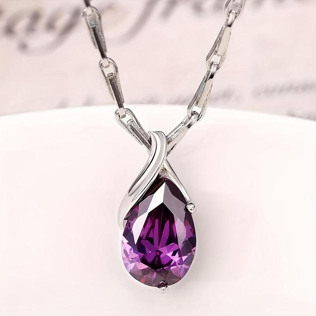 Necklace “Verena” with Amethyst