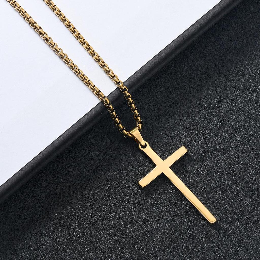 Necklace with Cross “Elevated Faith”
