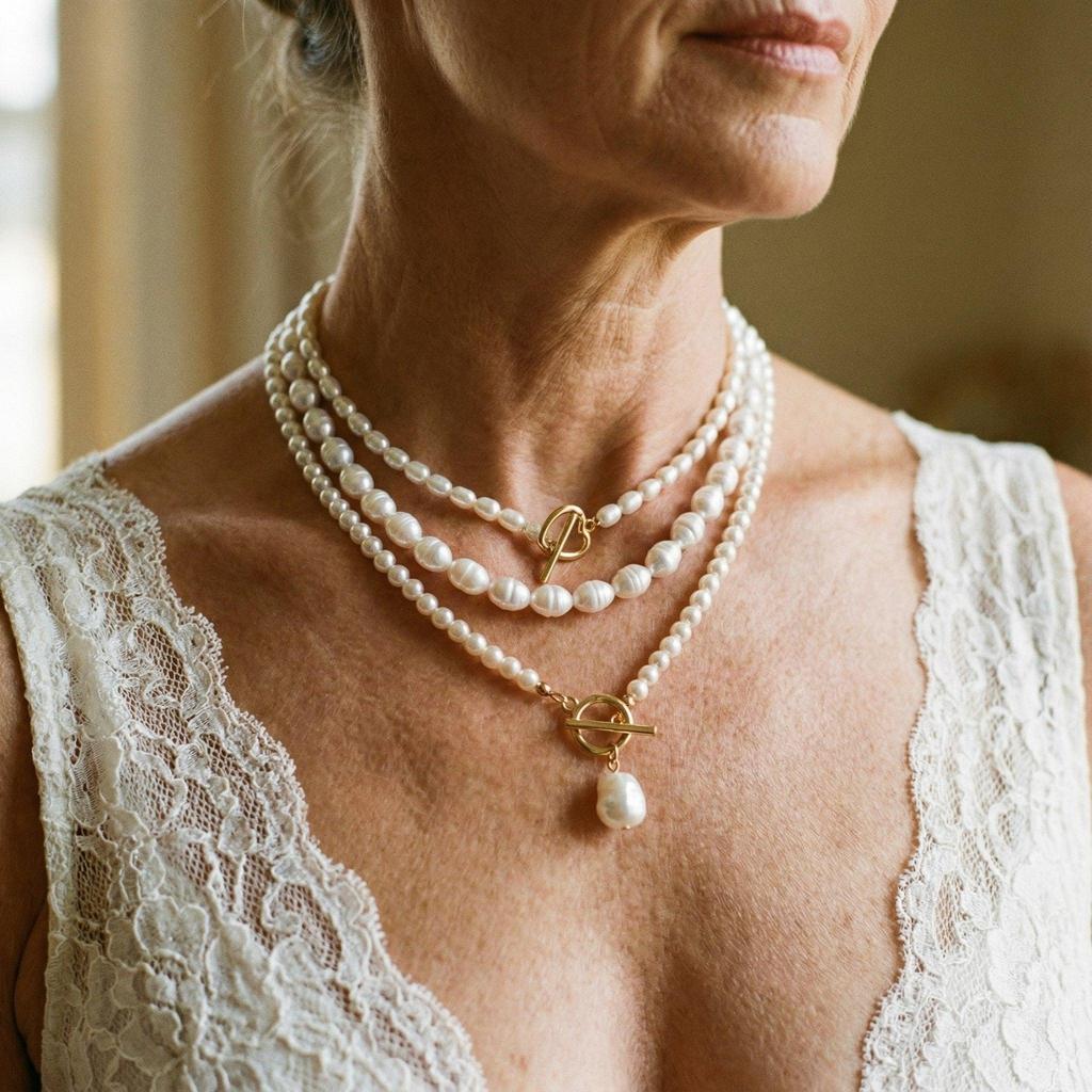 Necklace with Daisies