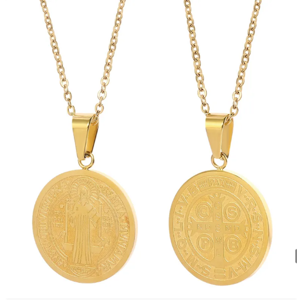 Necklace with Round O Pendant
